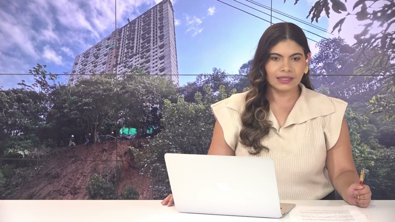 En Sabaneta un edificio gigante estaría en peligro de caer en el sector de la loma San José