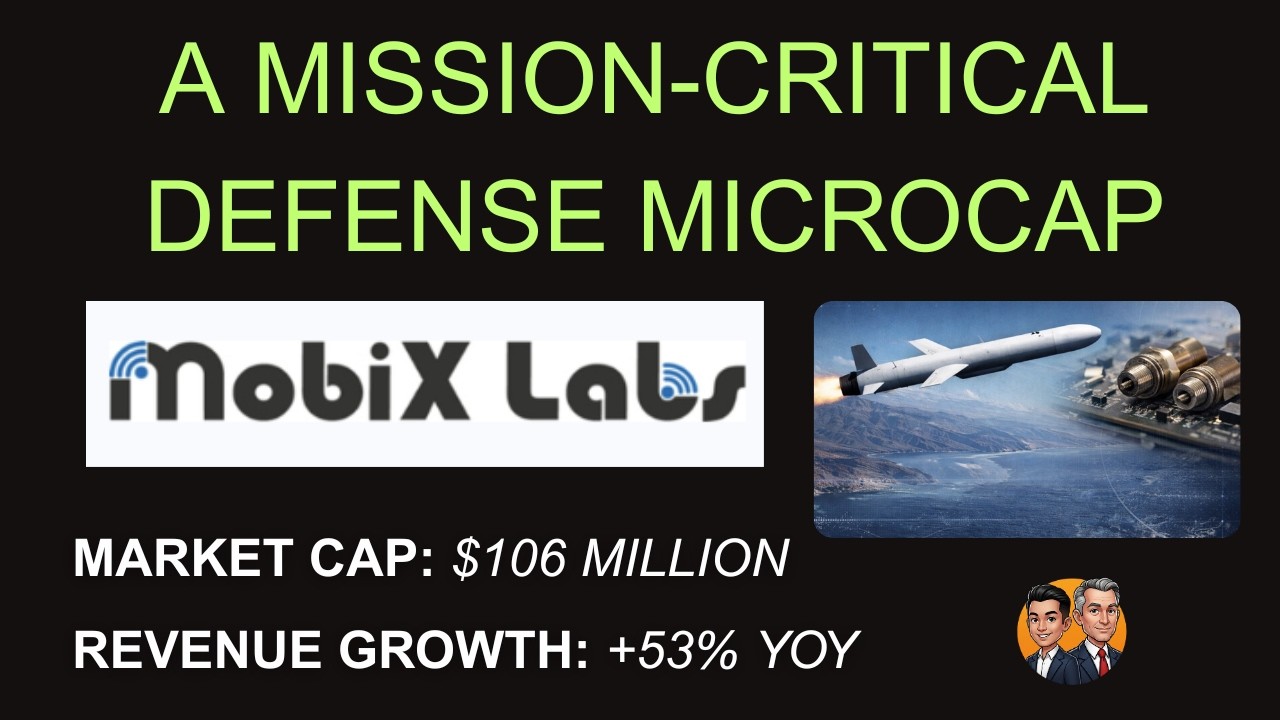 Mobix Labs (MOBX)- Is this THE BEST Microcap Defense Tech stock to BUY Now?