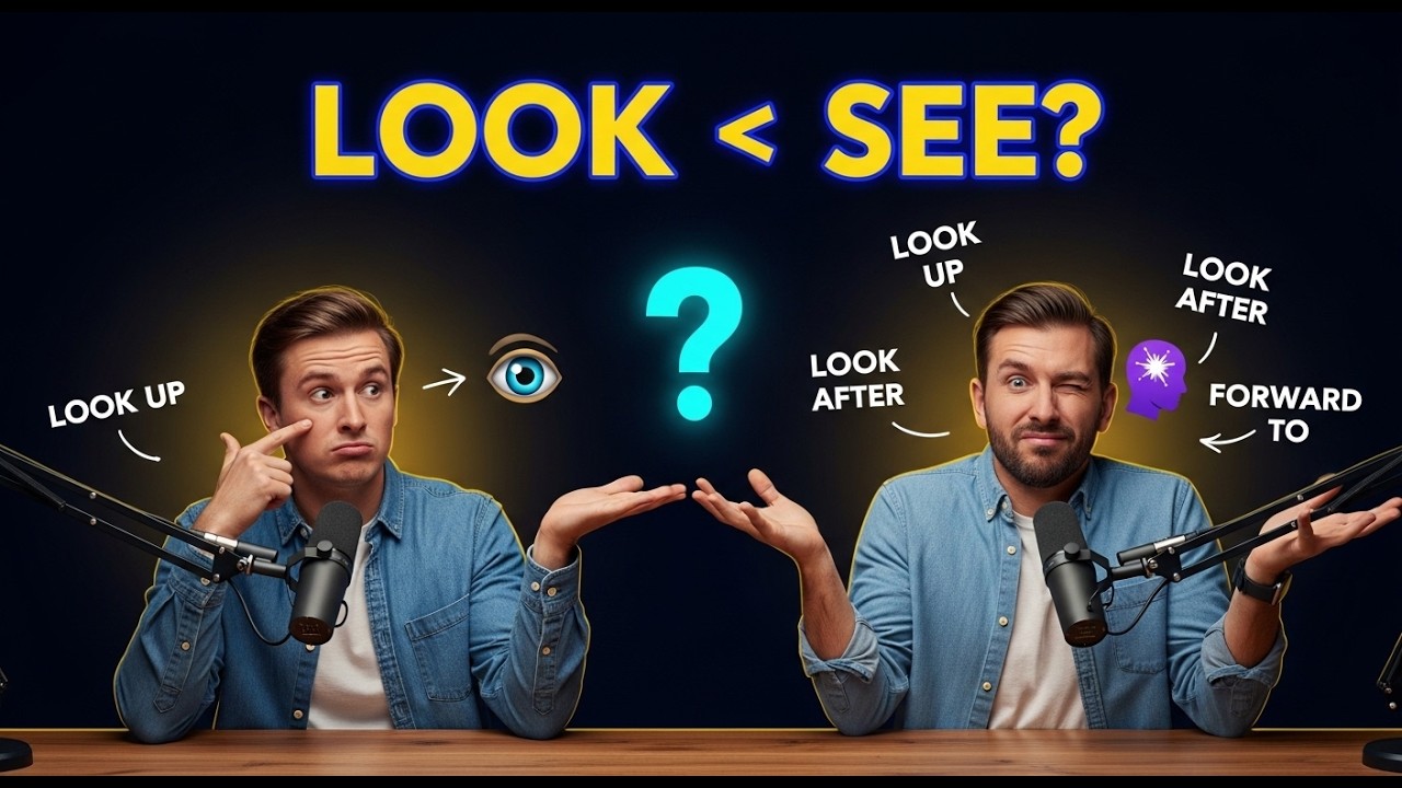 Как использовать слово LOOK в английском языке: 10 повседневных примеров (простое руководство) | ...