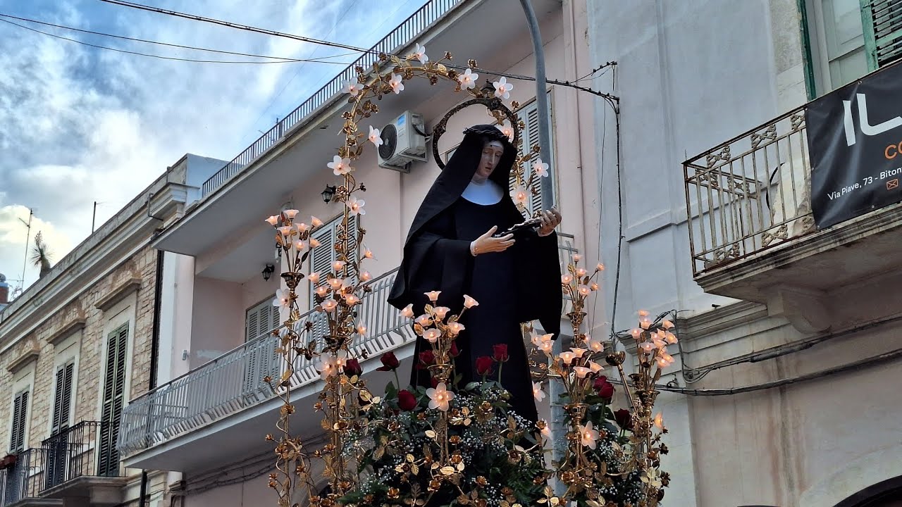 PROCESSIONE SANTA RITA - BITONTO 22/05/2024
