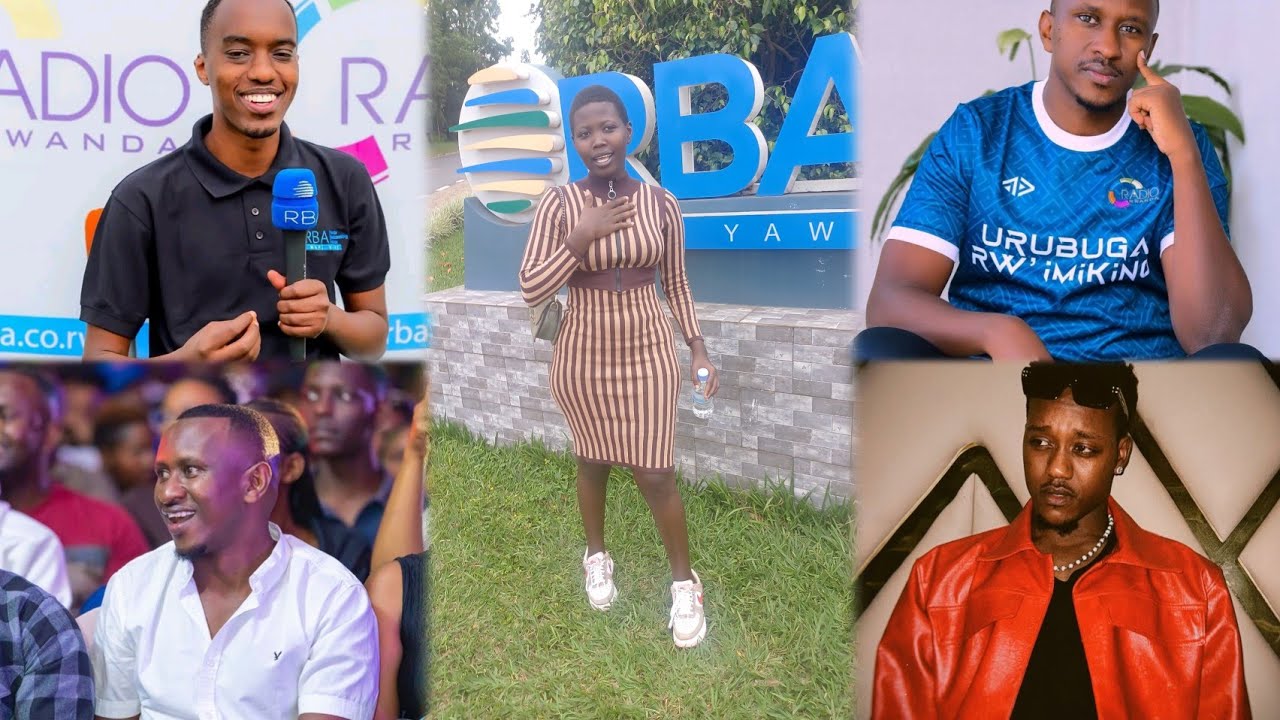 RUGAJU NA RUVUYANGA BAKIRIYE ANICK MURI STUDIO YA RBA KUBERA AKARIRIMBO YAKOREYE URUBUGA RWIMIKINO