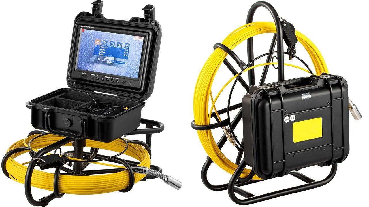 Mophorn Sewer Inspection Camera for Home Wall Duct Drain Pipe Plumbing