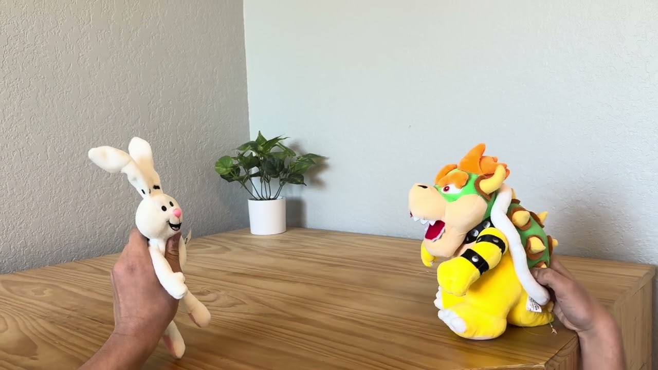 Trix Rabbit meets Bowser!