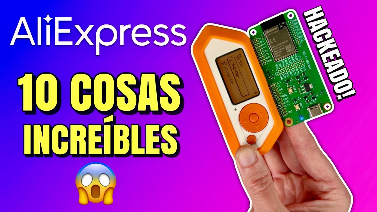 10 COSAS INCREIBLES que puedes COMPRAR en ALIEXPRESS 😱