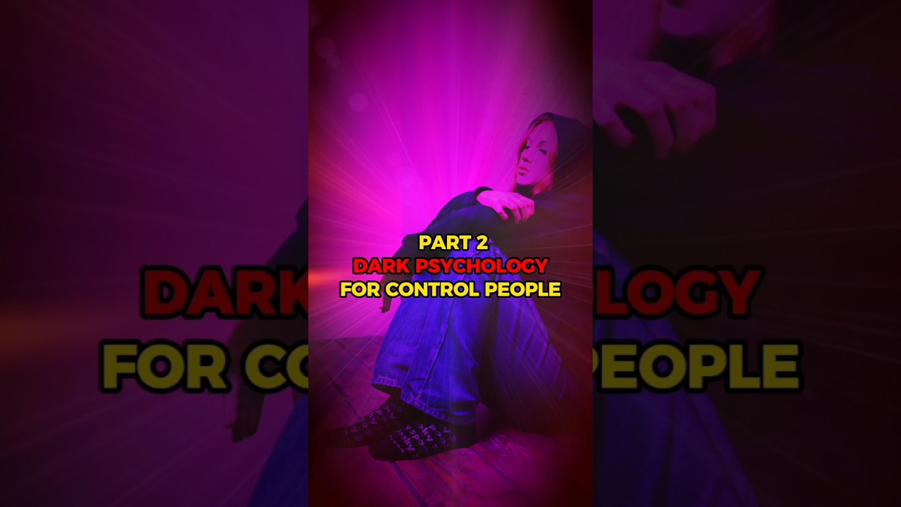 Dark psychology trick for control people - #shortfeed #darkpsychology #psychology #shorts #viral