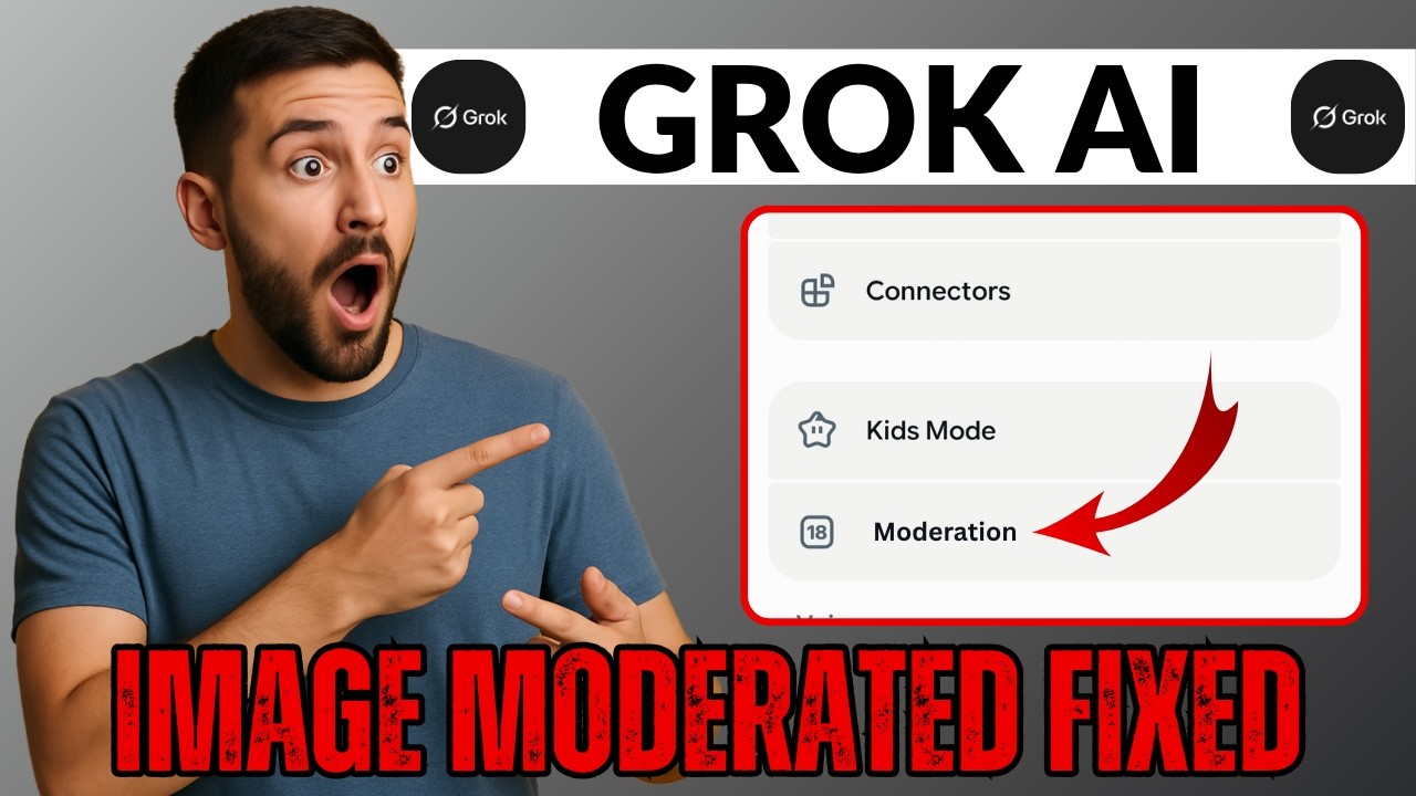 How to Fix Image Moderated Error on Grok Ai (2026)