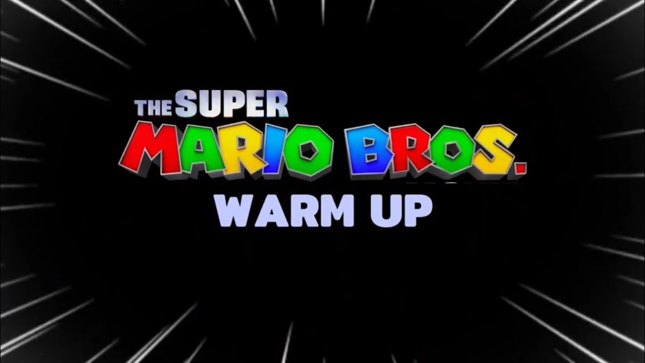 SUPER MARIO - E GAMES WARM UP