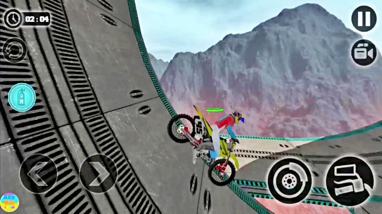 Impossible Motor Bike Tracks - New Levels Unlock - Android Gameplay