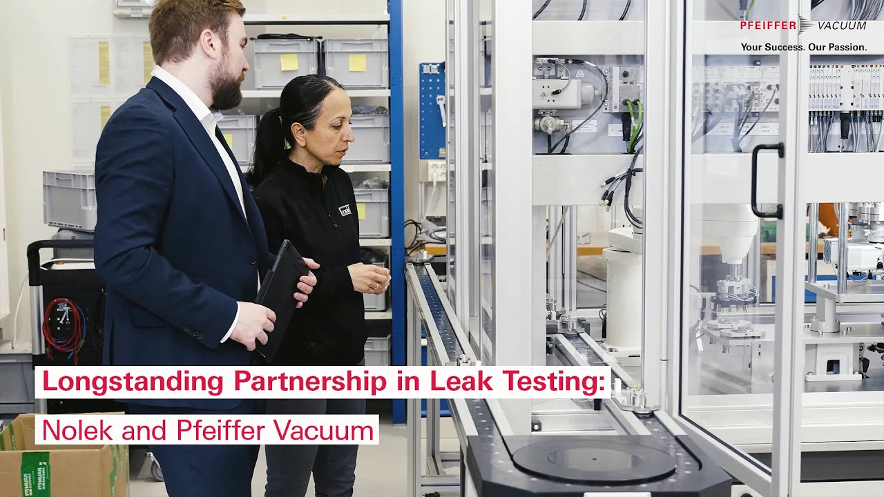 Longstanding Partnership in Leak Testing: Nolek and Pfeiffer Vacuum+Fab Solutions