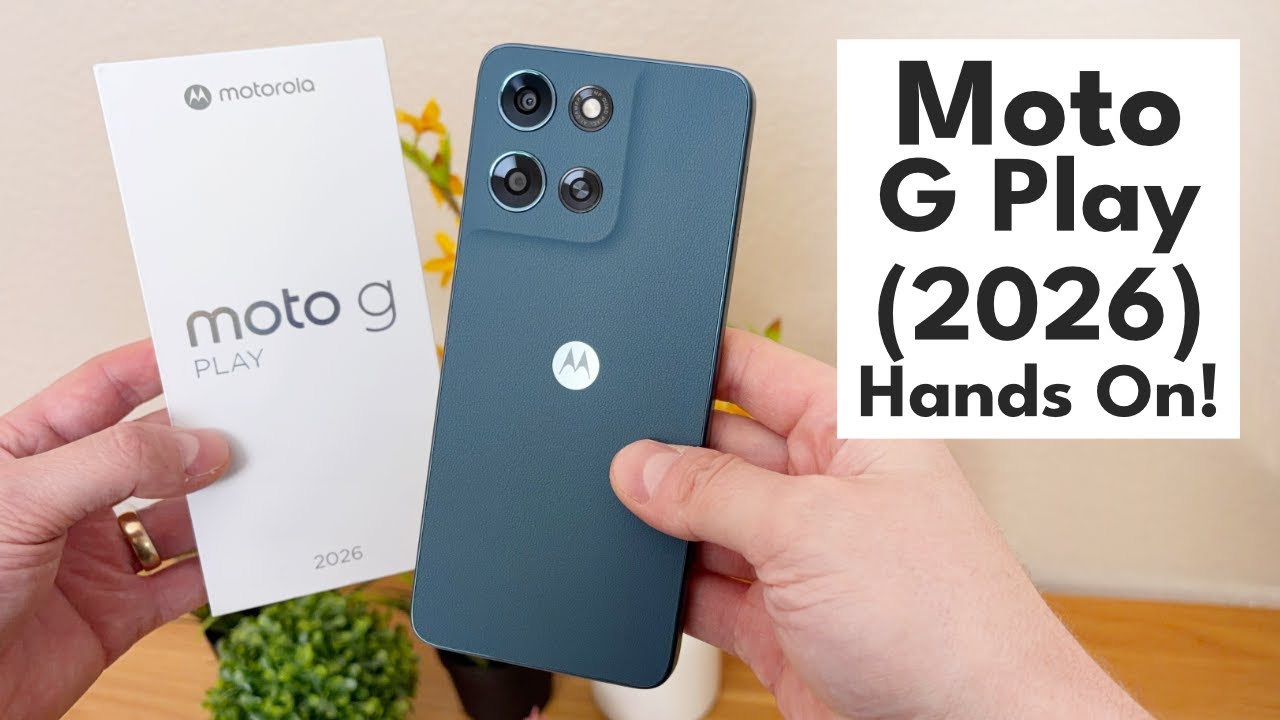 Motorola Moto G Play (2026) — первые впечатления и обзор!