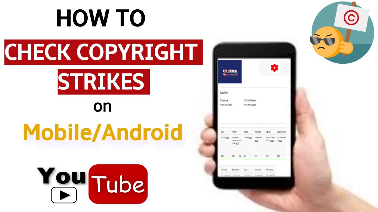How to Check Youtube Copyright Strikes on Mobile, Android | Easy Method, 2020