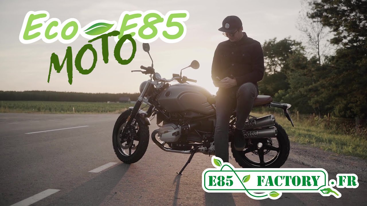 Eco-E85 MOTO : il est l&agrave; !