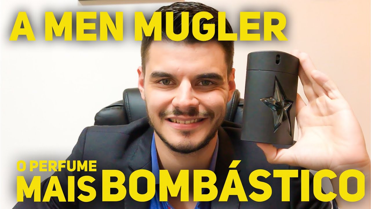 A MEN THIERRY MUGLER - O PERFUME MAIS BOMBÁSTICO DA MINHA COLEÇÃO