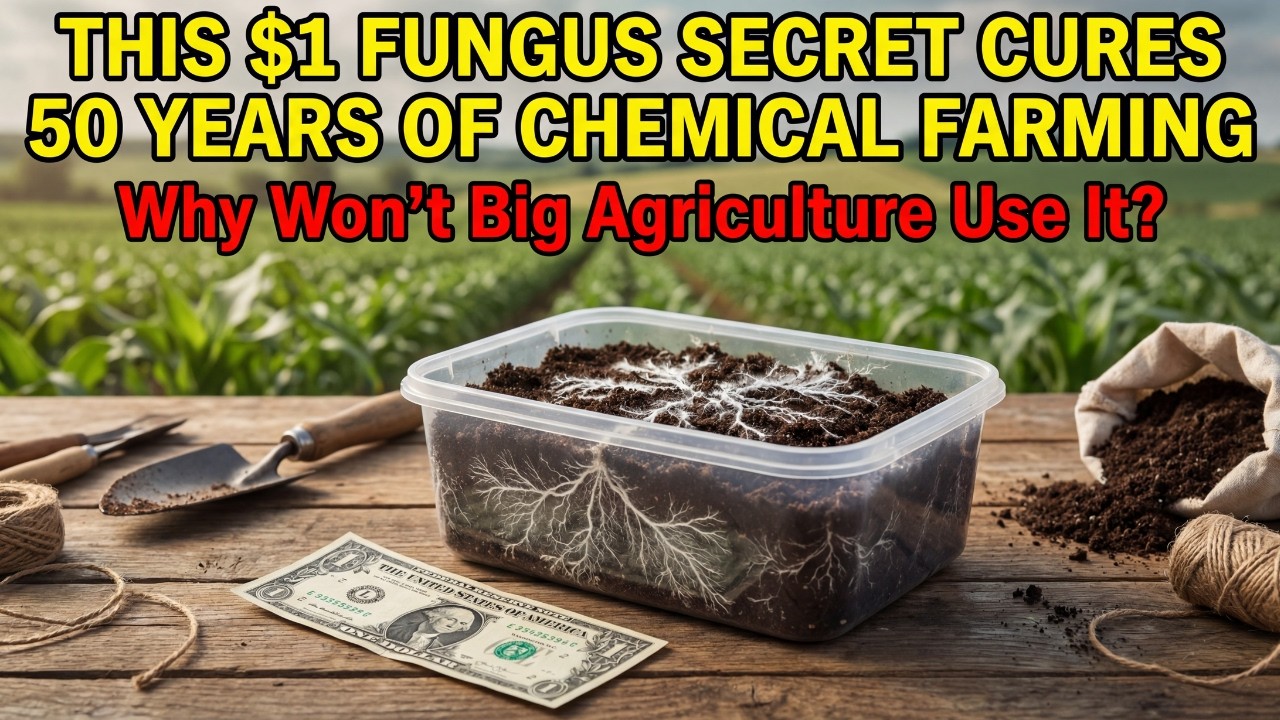 This $1 Fungus Secret Cures 50 Years of Chemical Farming — Why Won't Big Agriculture Use It?