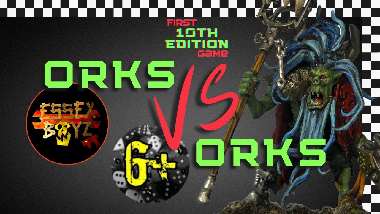 10th Edition Warhammer 40K Battle Report Orks vs Orks