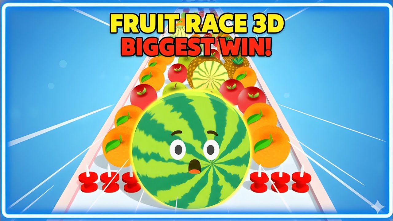 Fruit Merge Run - New Android iOS Game | Gameplay Walkthrough