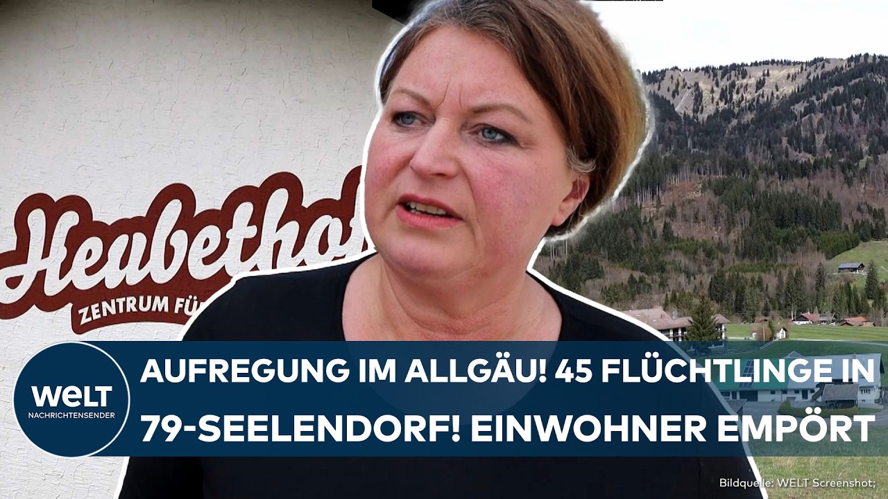 AUFREGUNG IM ALLG&Auml;U: Winziges Dorf soll 45 Fl&uuml;chtlinge aufnehmen! Die Einwohner sind sauer!