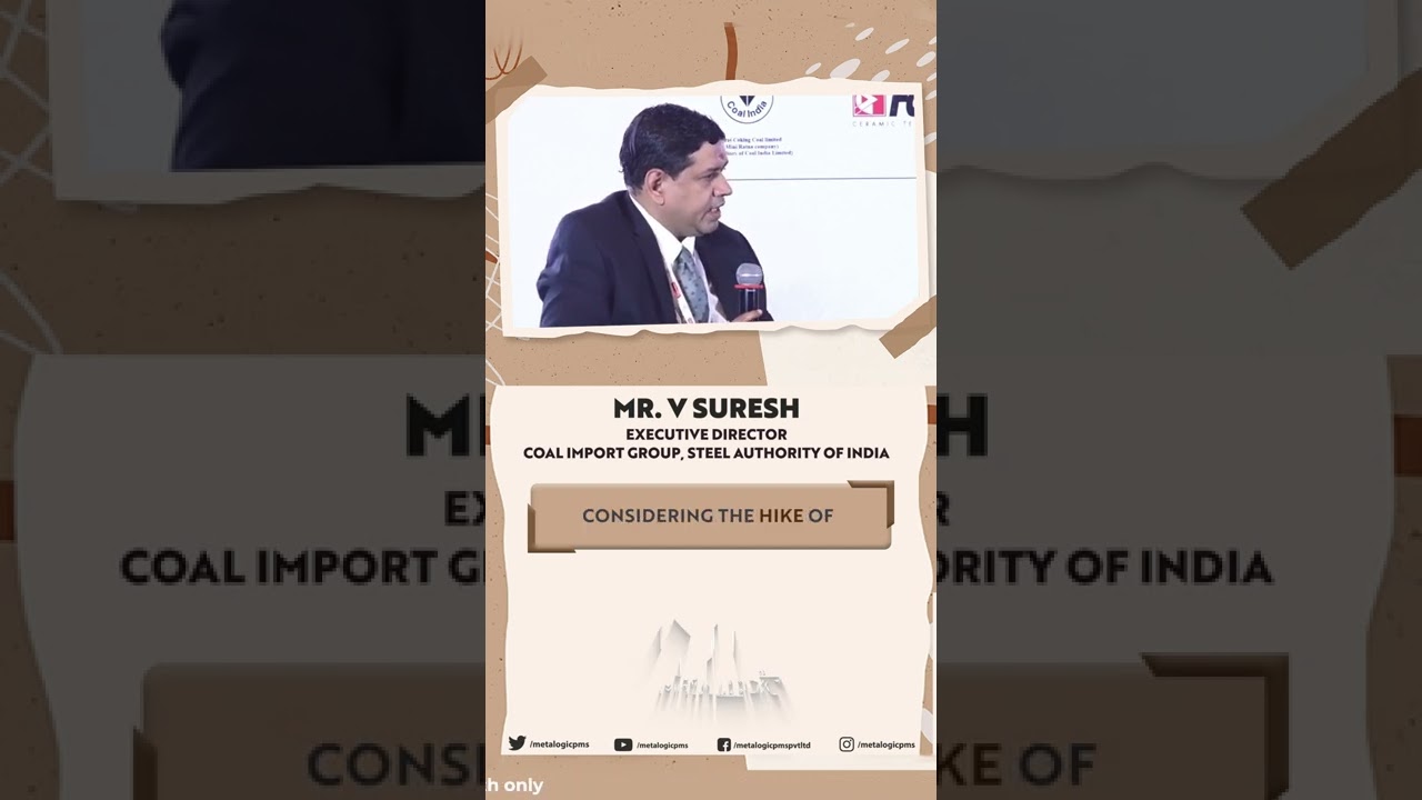 Hidden cost of logistics in raw material trade by V Suresh, SAIL
