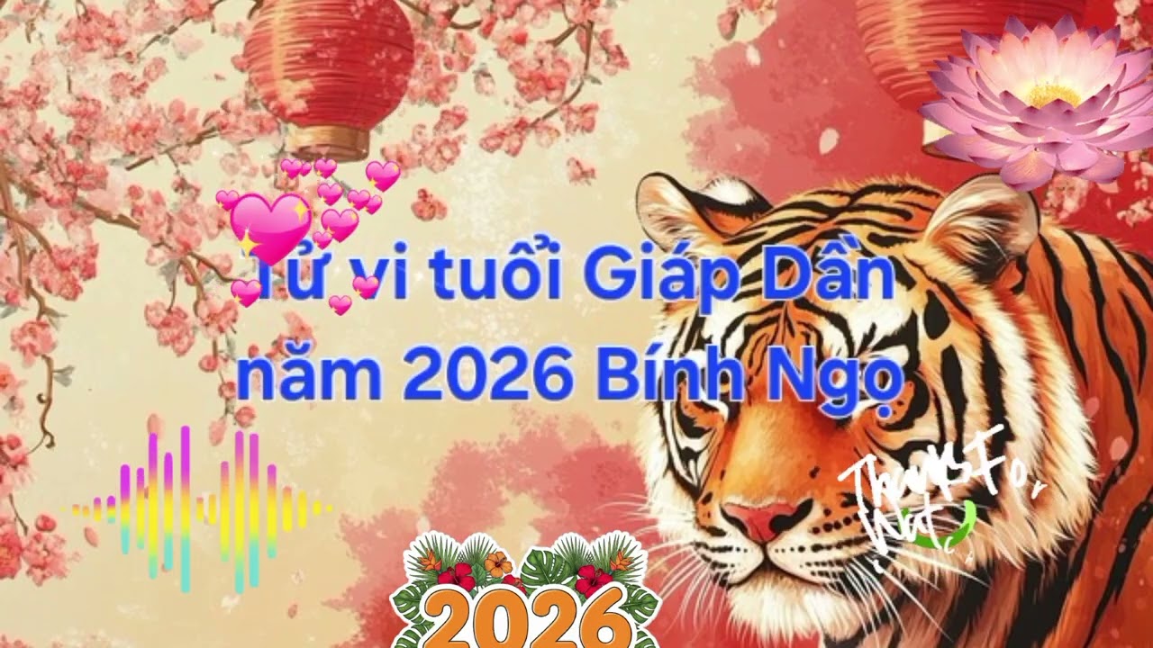 LTử vi tuổi Giáp Dần năm 2026 #tửvi12congiáp #tửvisố #tửvituổidần