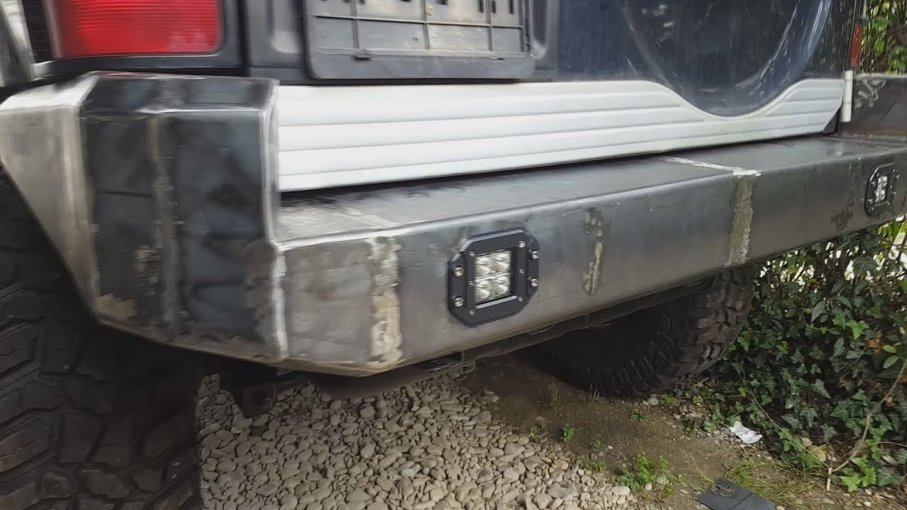 ***HOW TO MAKE CUSTOM OFF ROAD METAL REAR BUMPER(home made)🥇🎆🎇