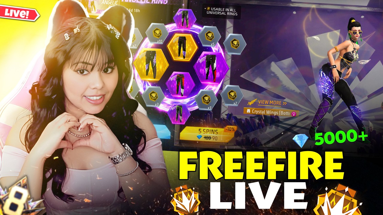 🔴FREE FIRE LIVE GIVEAWAY CUSTOM ROOMS FF LIVE GIVEAWAY#FFLIVEGIVEAWAY#freefirelive #facecam