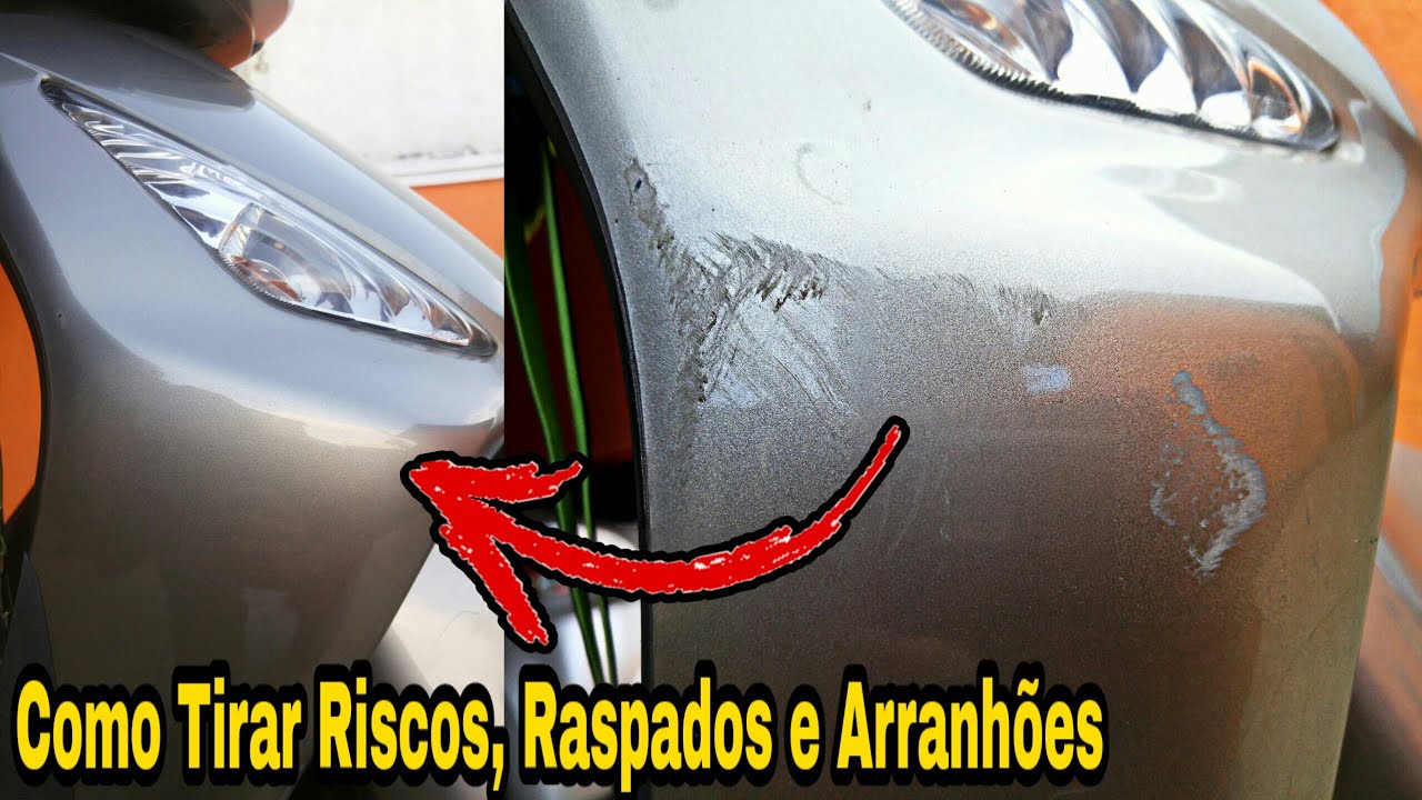 Como Tirar Riscos, Arranhões e Raspados da Carenagem da Moto (Biz)