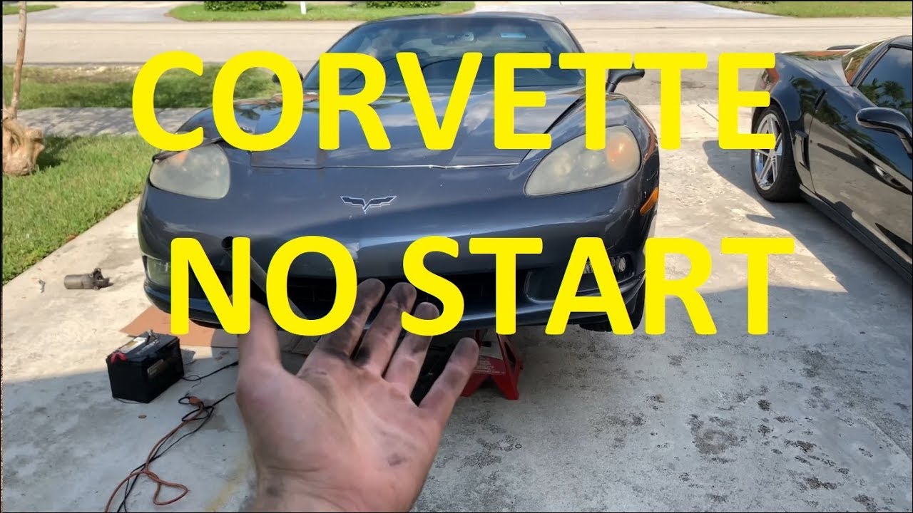 C6 Corvette No Start, Sluggish Start, No Charge - Faulty Starter Replacement Issue