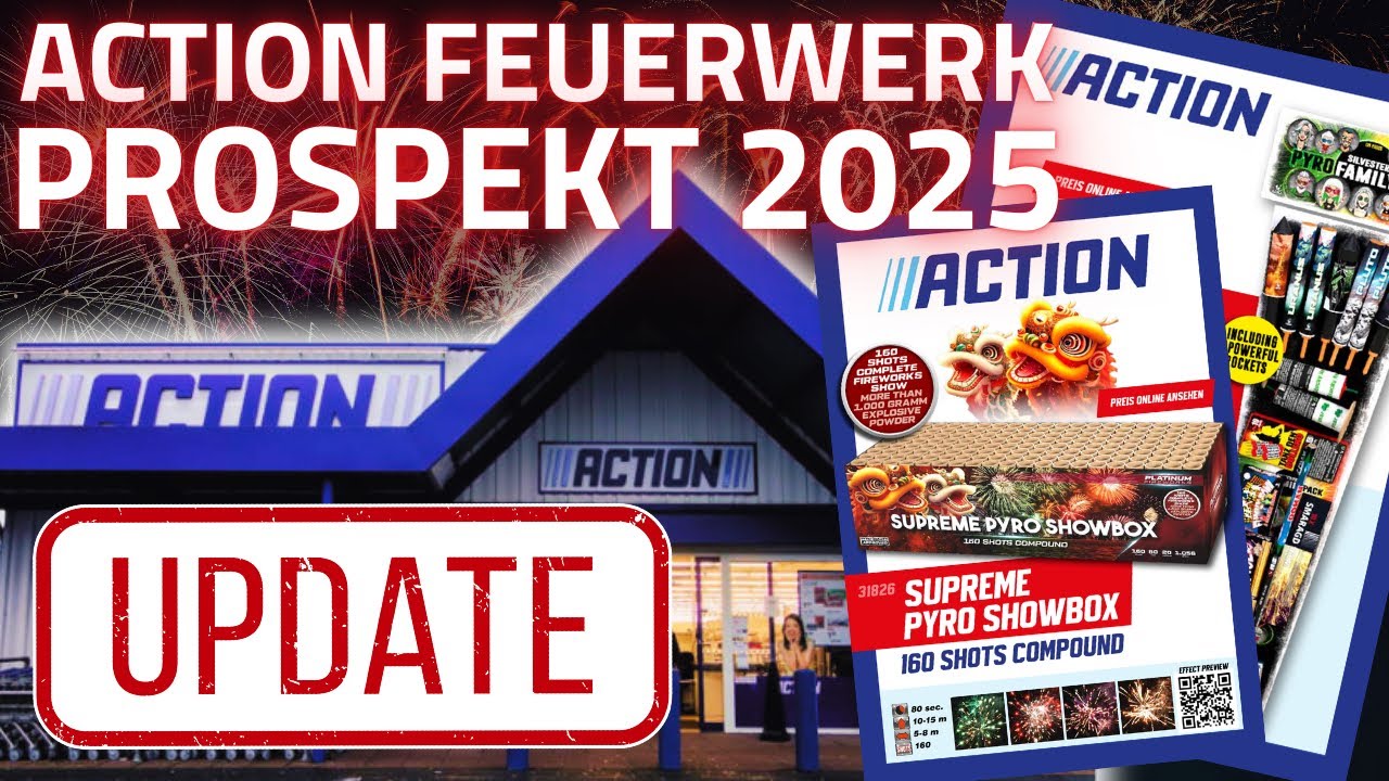 PREIS UPDATE 🚨 ACTION FEUERWERK 2025