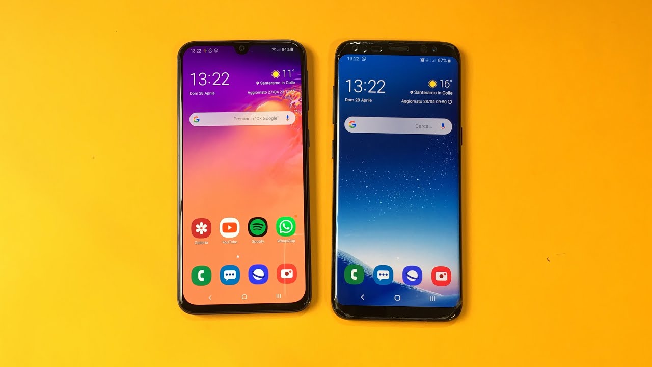 Galaxy A40 Vs Galaxy S8 -  Speed Test!