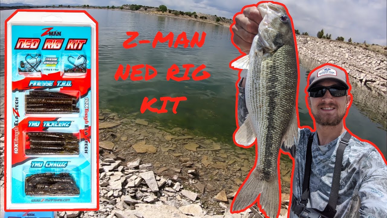 ZMAN Ned Rig Kit Catch and REVIEW!