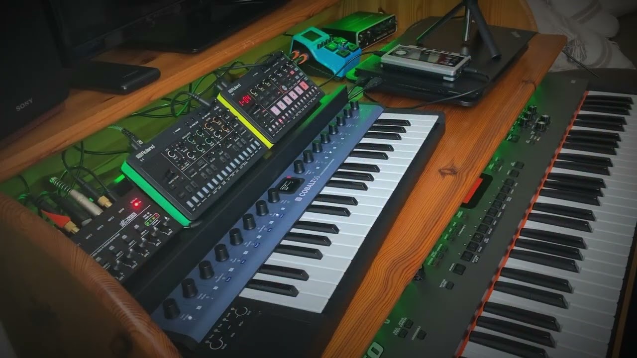 Roland P6 Demo - Gorgio Moroder Chase cover