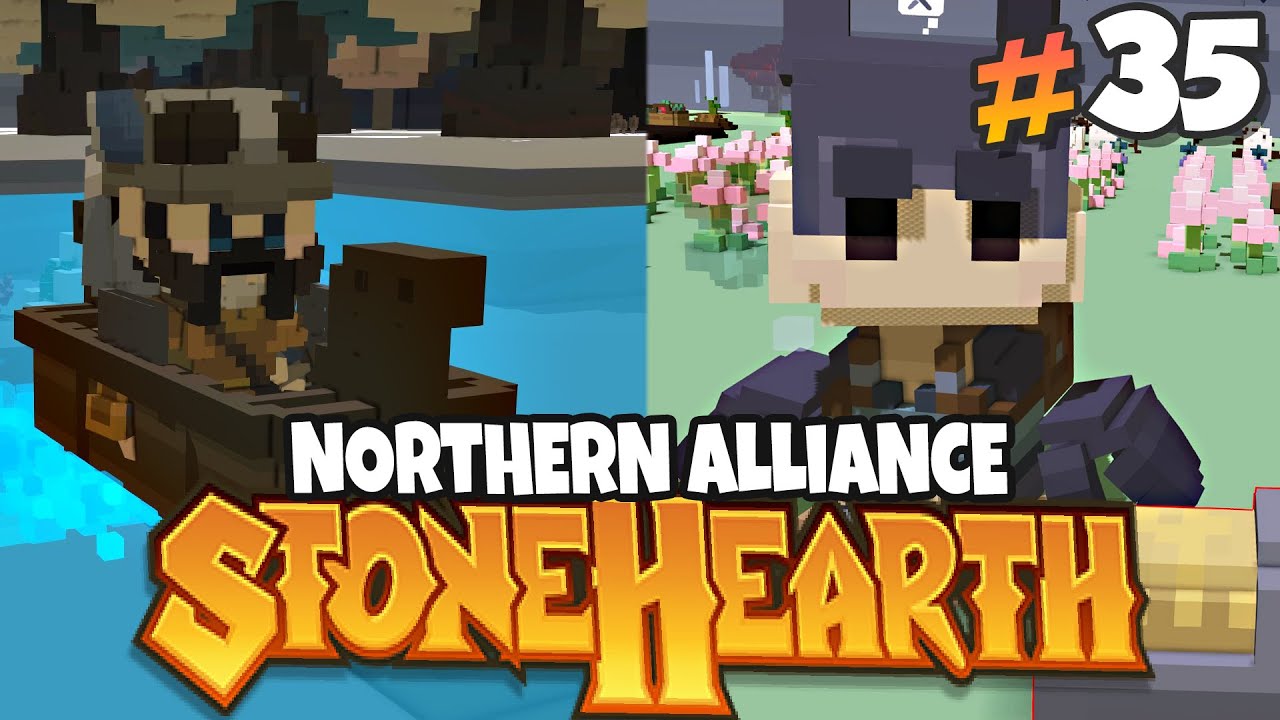 Stonehearth Northern Alliance - Improving Our Ships Dry Dock - Ep 35