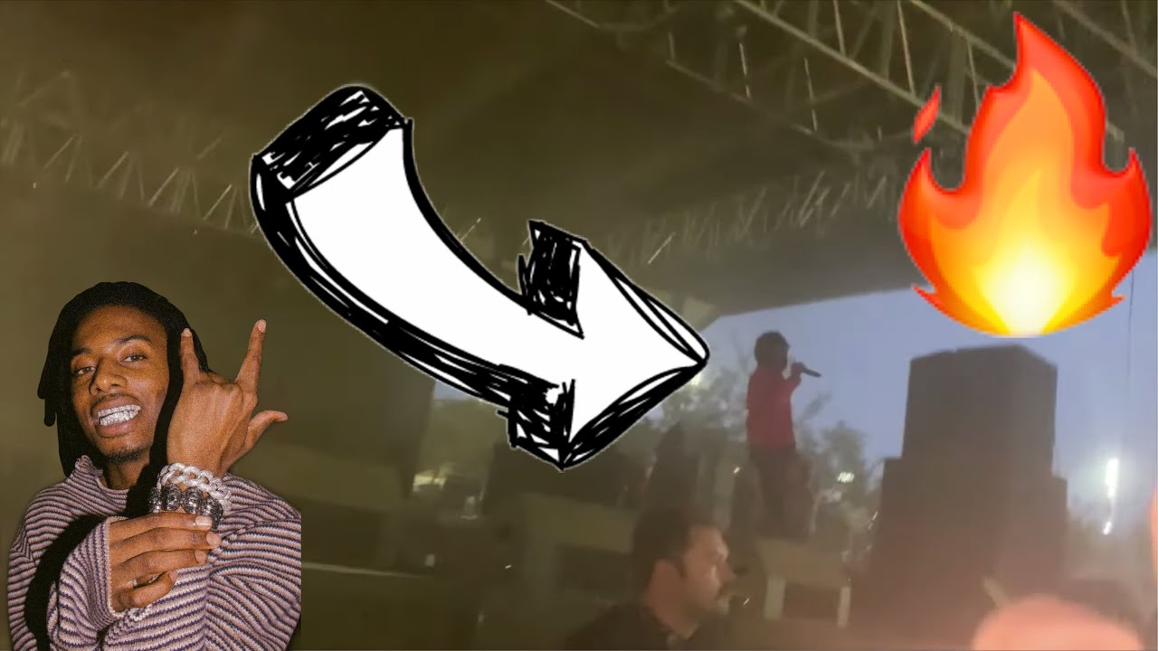 Playboi Carti Live at Forecastle Music Festival