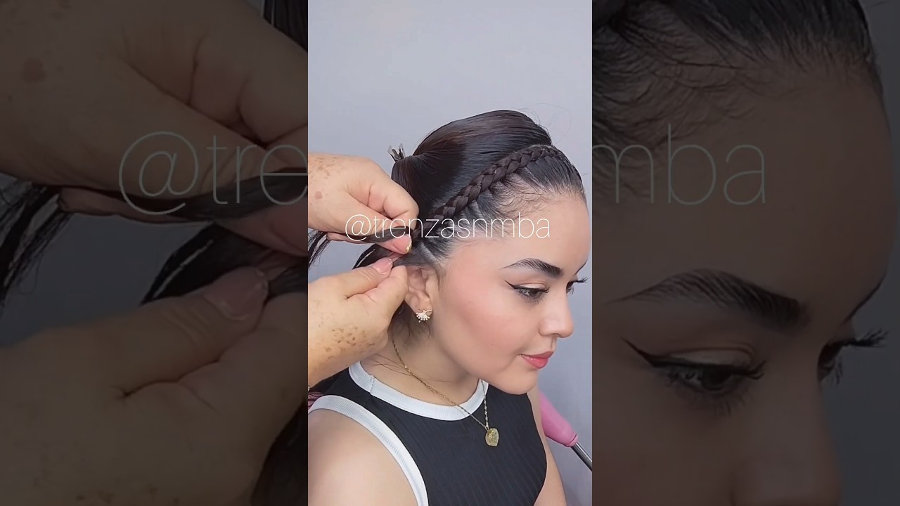 hermoso ❤️ #peinadosfaciles #peinadosparani&ntilde;as #trenzas #peinados #peinadosconliga #viral