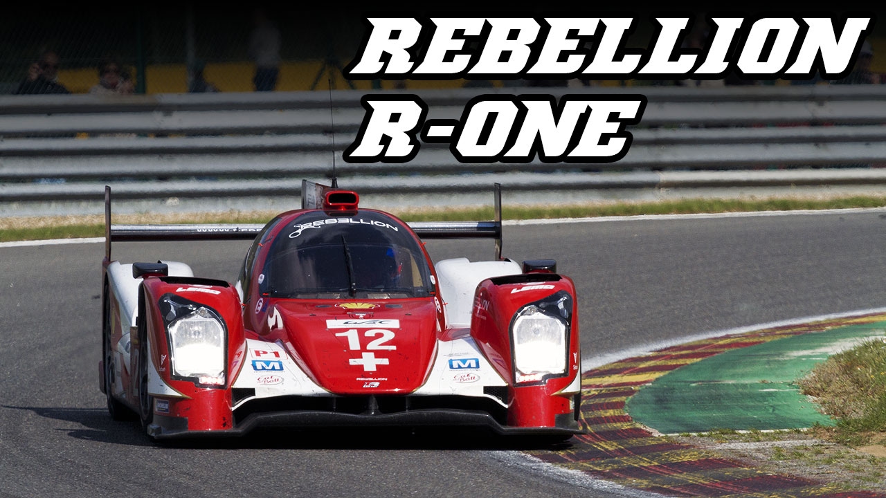Rebellion R-One Toyota screaming over 9000rpm at Spa 6h 2014