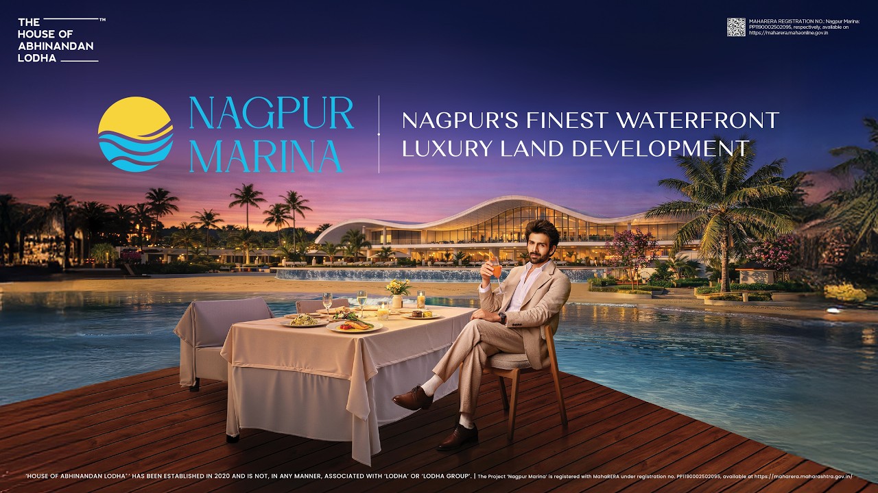 Nagpur Marina - Nagpur's Only Luxury Waterfront Development | Ft. Kartik Aaryan