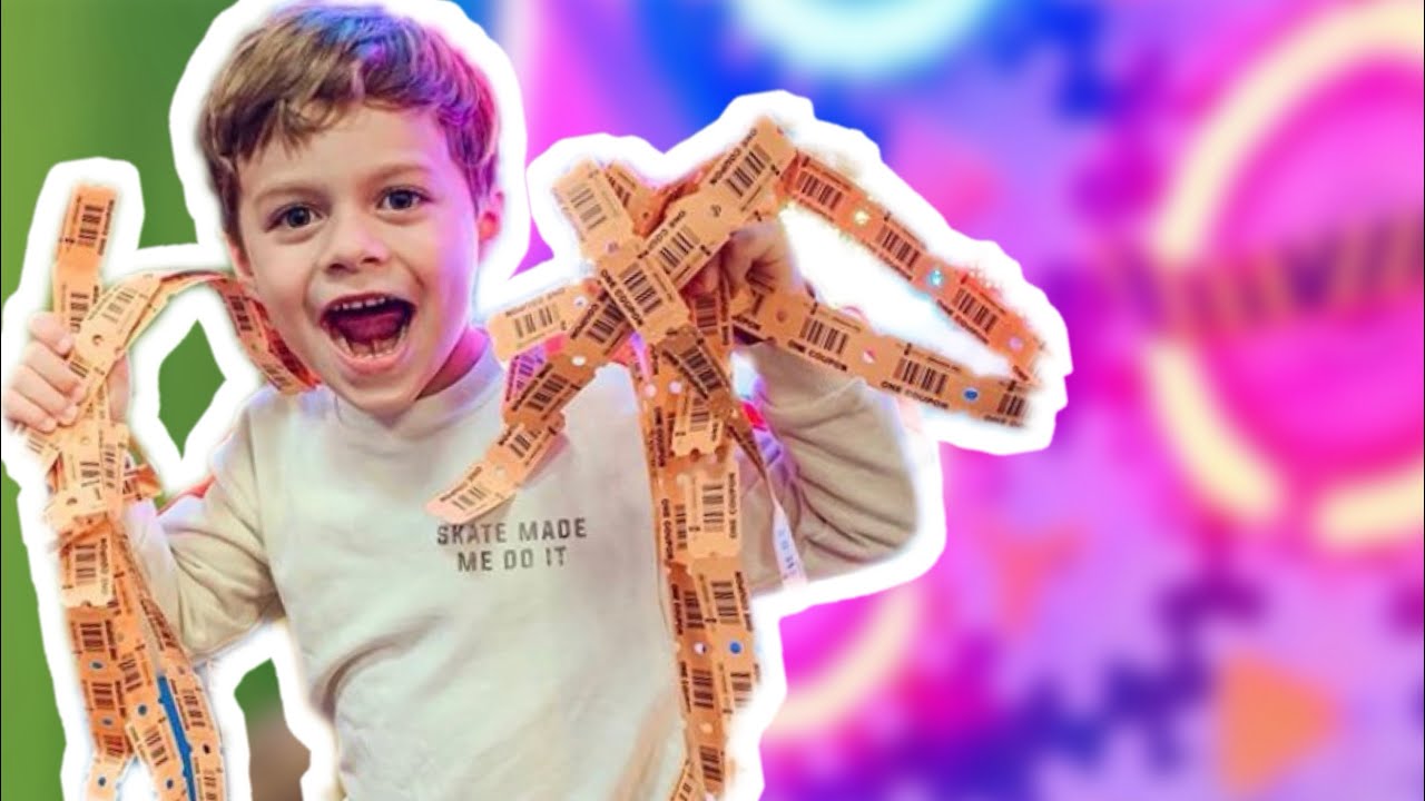 Les Enfants Gagnent UNE FORTUNE Dans Des Arcades