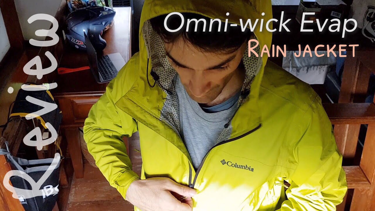 Columbia Omni-wick Evap rain jacket review