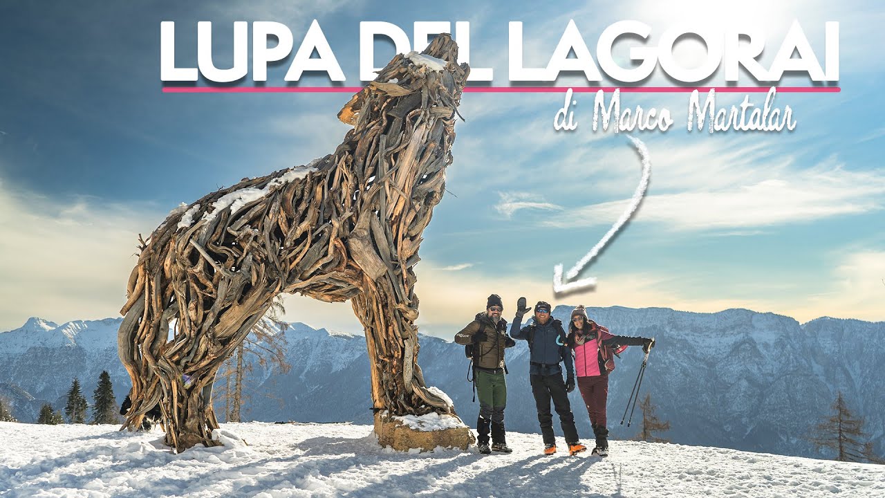 Alla LUPA del LAGORAI con Marco Martalar scultore, l'artista che ha donato forma alla tempesta