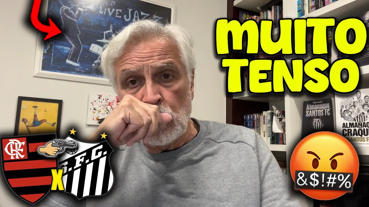 REA&Ccedil;&Otilde;ES do SORMANI no APITO FINAL DE FLAMENGO 3X2 SANTOS - BRASILEIR&Atilde;O 2025 - REACT