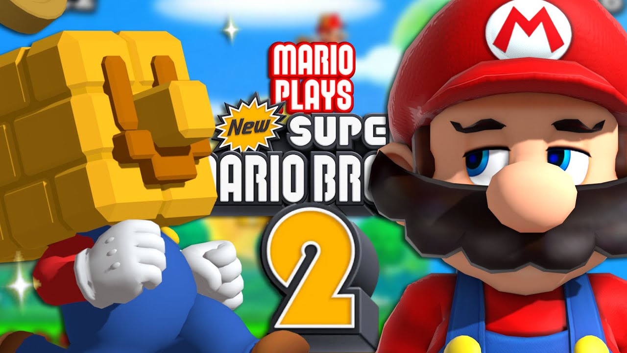 Mario Plays: NEW SUPER MARIO BROS 2!!
