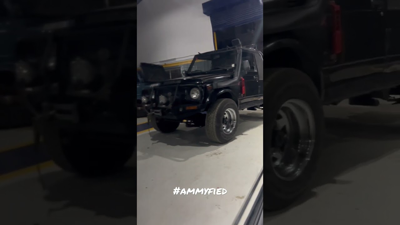 #ammyfied #gypsy #modification #restoration #bangalore #inrc #mumbai #delhi #beast #army #rally #bae