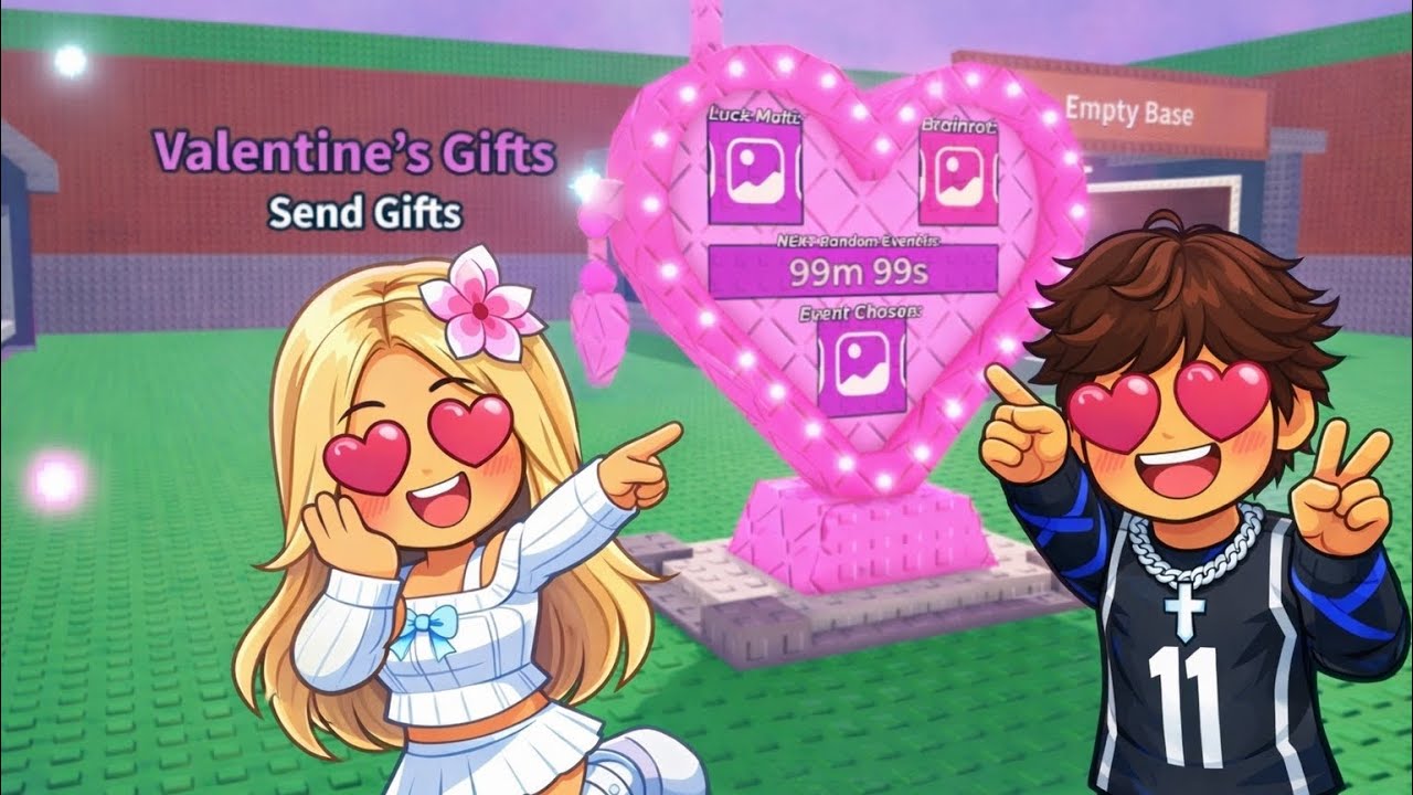 Steal a brainrot update + admin aduse and valentines  base and valentines, admin machine ￼