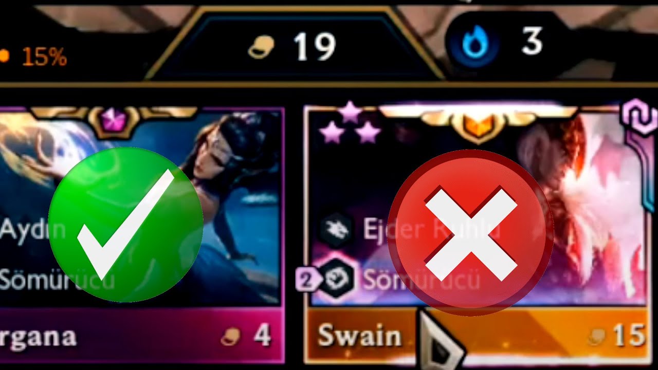 TFT-FAIL - 99,99% WIN Condition 3 STAR SWAIN | SET 4.5 TFT Teamfight Tactics #Shorts