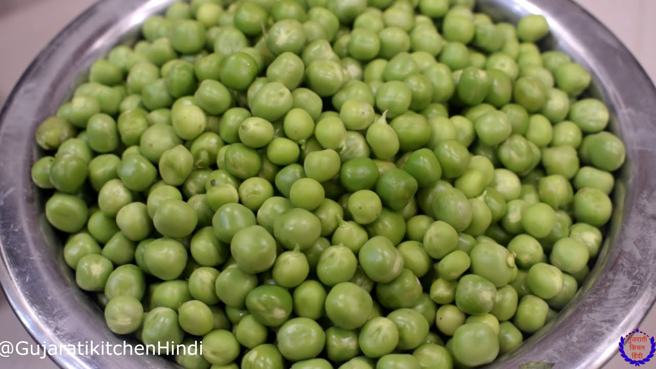 How to Store Fresh Green Peas At Home/Frozen Peas /Frozen Matar in Hindi