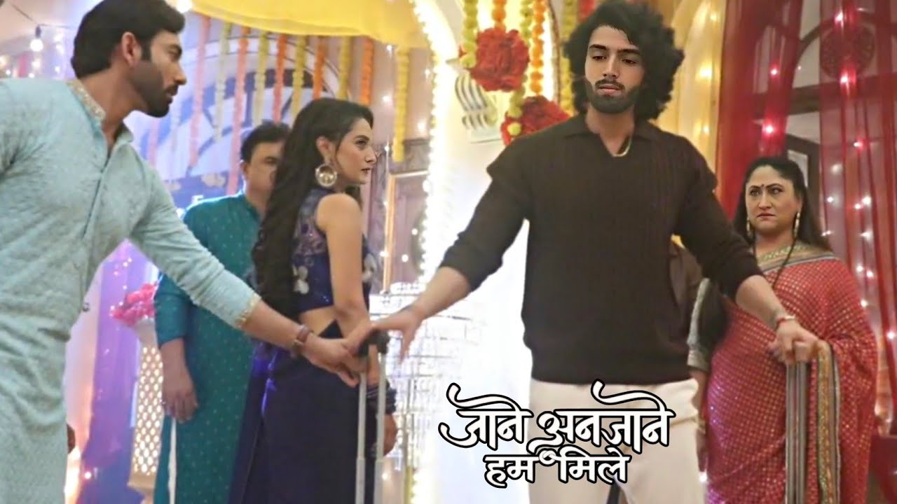 Jane Anjane Hum Mile | Reet ने अपनी कड़वी बातों से Raghav को रोका घर छोड़ने से | On Location 