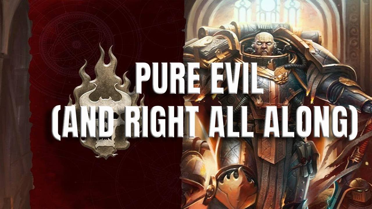 Несущие Слово были ПРАВЫ. Разглагольствования по вселенной Warhammer 40K.