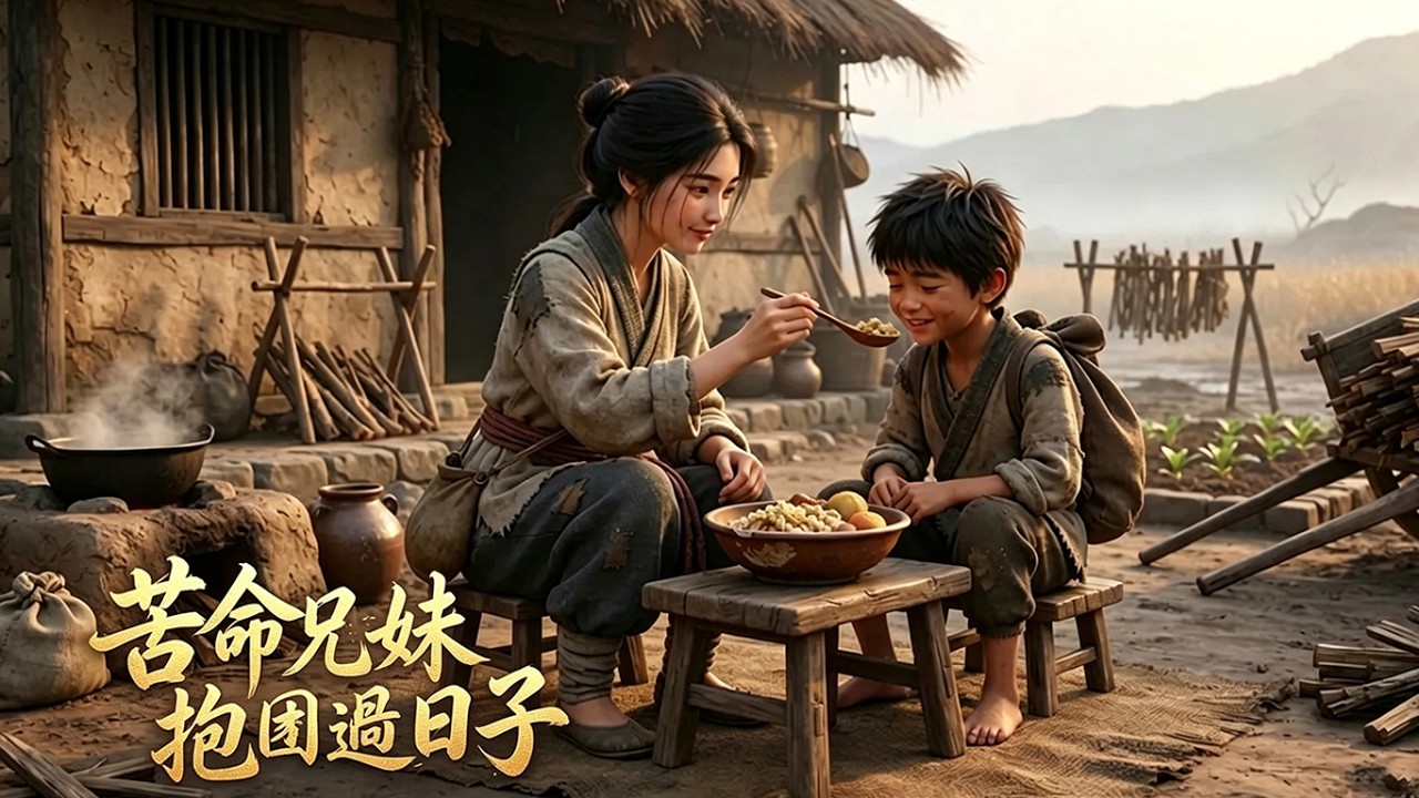 ❣️【新番上線】第1~3季《苦命兄妹抱團過日子》💞孤女收留少年，抱團掙扎努力求生丨MULTISUB