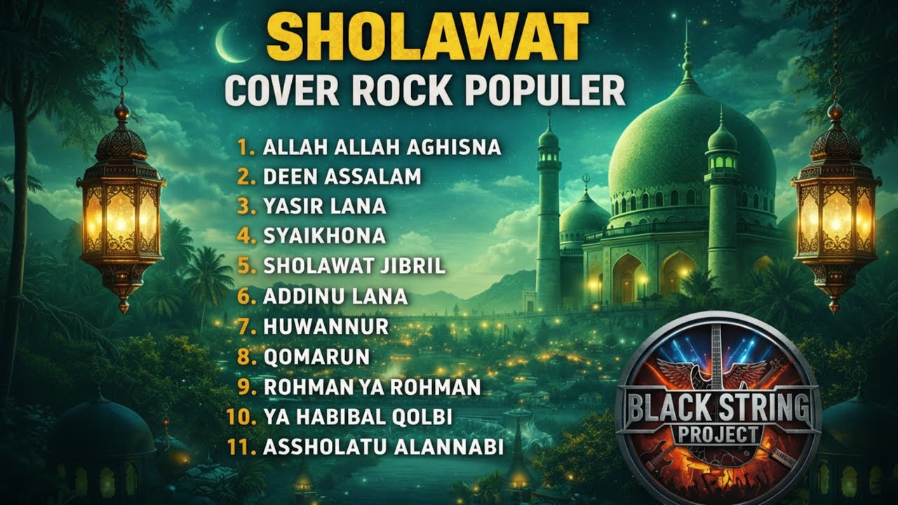 SHOLAWAT ROCK VIRAL 2026 🔥 FULL ALBUM | GETARAN IMAN PALING MENGGUNCANG JIWA & HATI