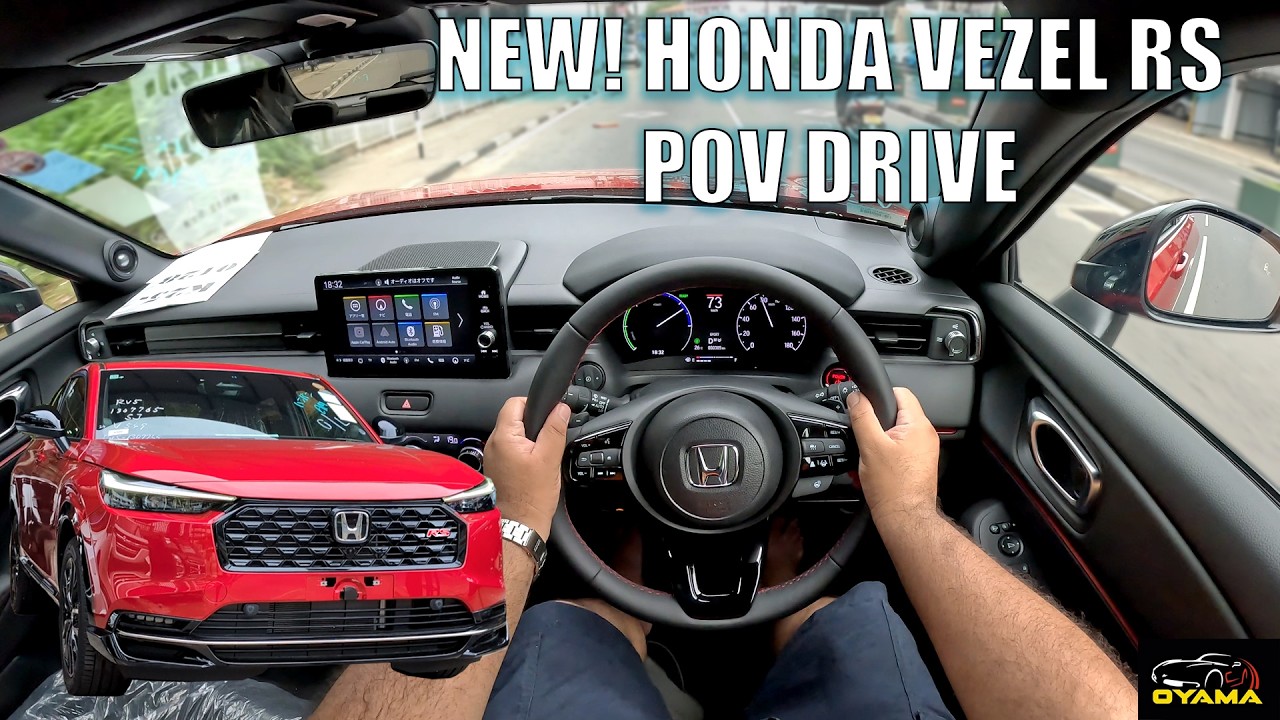 NEW! Honda Vezel RS Review and POV Drive (Oyama Trading)